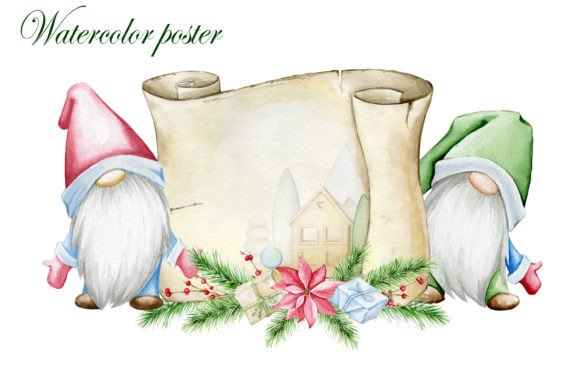 Christmas Clipart. New Year Greeting Car Review