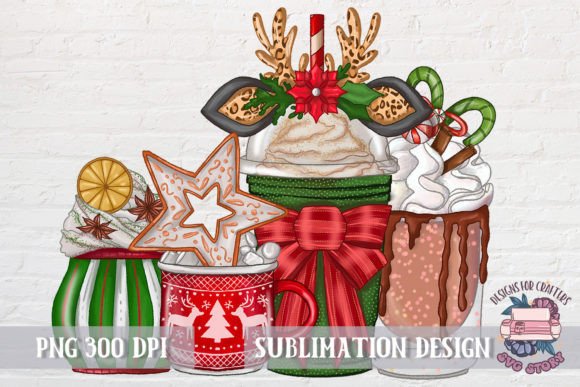 Christmas Coffee PNG Sublimation: A Review for Modern Illustrations