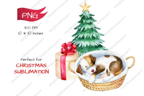 Christmas Dog, Christmas Illustration: A Brand Designer's Review