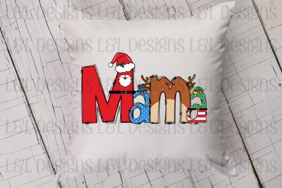 Christmas Festive Holiday Mama: Seasonal Illustrations for Modern Publishing