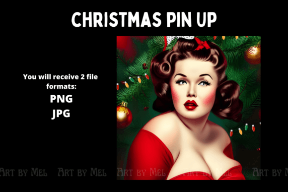 Christmas Pin Up Review: A Versatile Illustrations Asset for Sellers