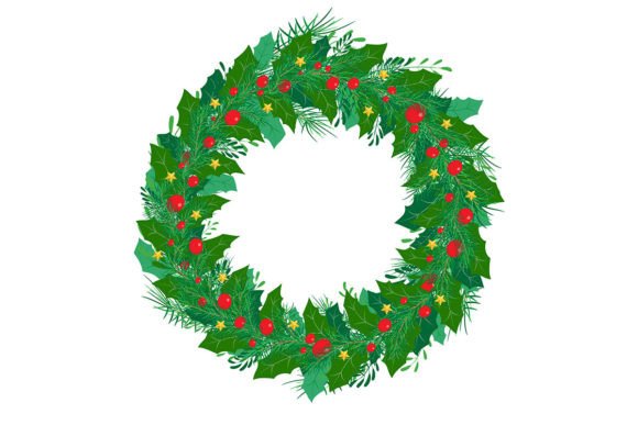Christmas Wreath: A Designer's Review of Seasonal Illustrations