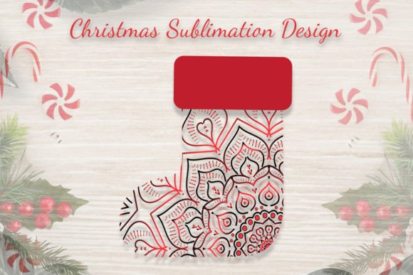 Merry Christmas Sublimation Design - 6 Review for Illustrations