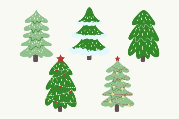 Set of Christmas Tree Illustration: A Designer's Real-World Review