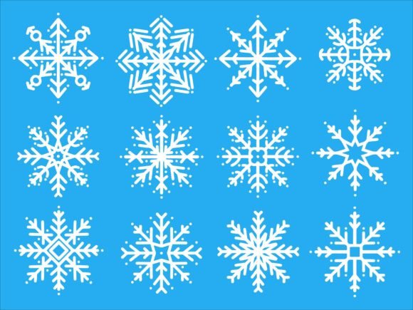 Snowflake Christmas Icon Illustration: A Review for Sellers